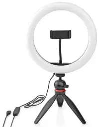 Statīvs Nedis Ring Light 26cm 2700k - 6700k