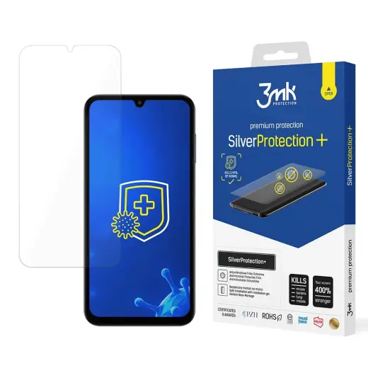 3mk SilverProtection+ aizsargplēve telefona ekrānam Samsung Galaxy M15 5G (M156)