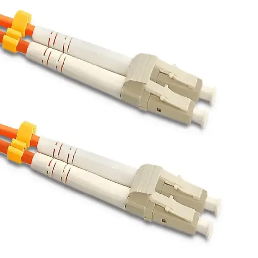 Qoltec Patchcord fiber optic LC/UPC - LC/UPC | Multimode | 50/125 | OM2 | Duplex | 2m
