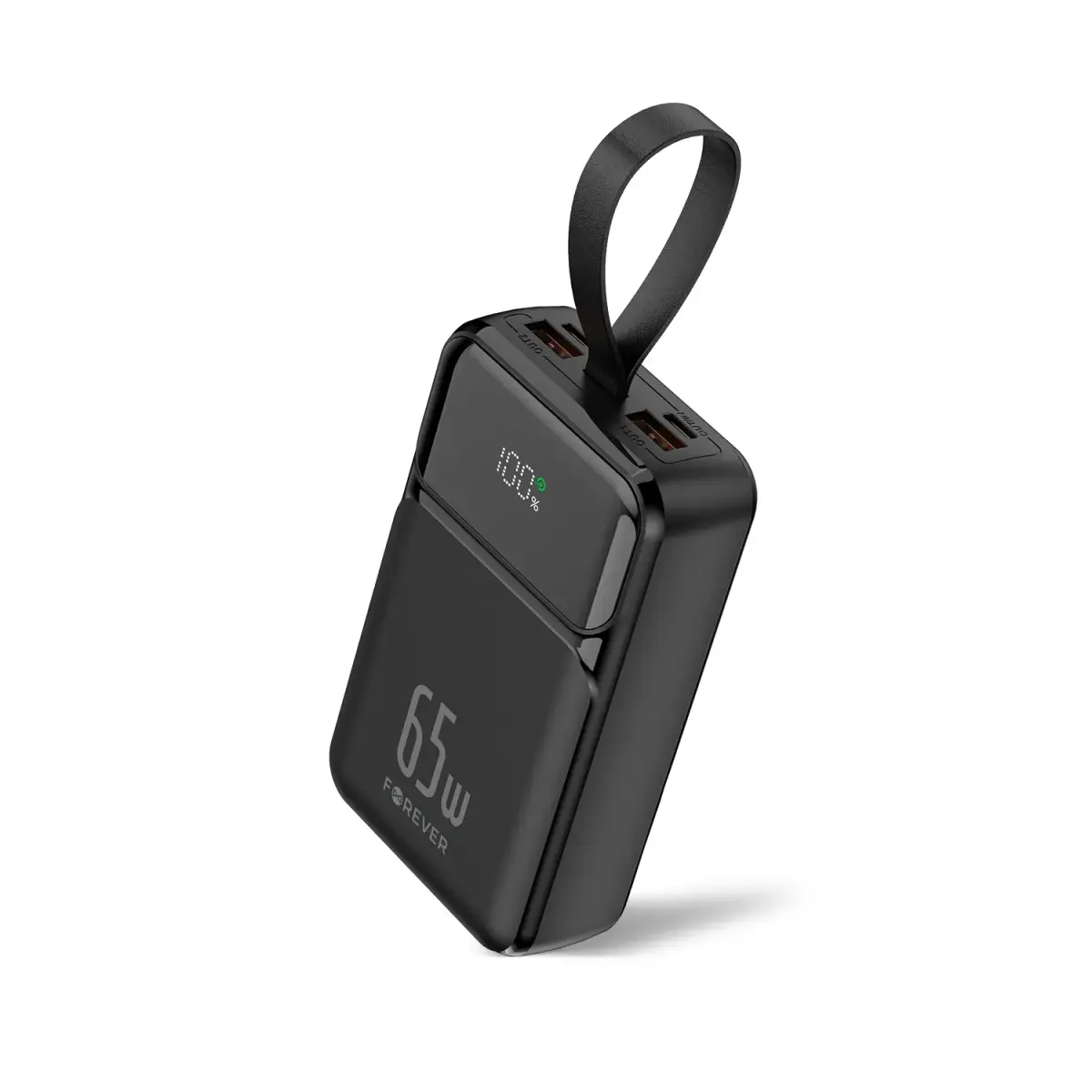 Forever Forever TB-400 Power Bank | 20,000 mAh | 65W | PD, QC | black