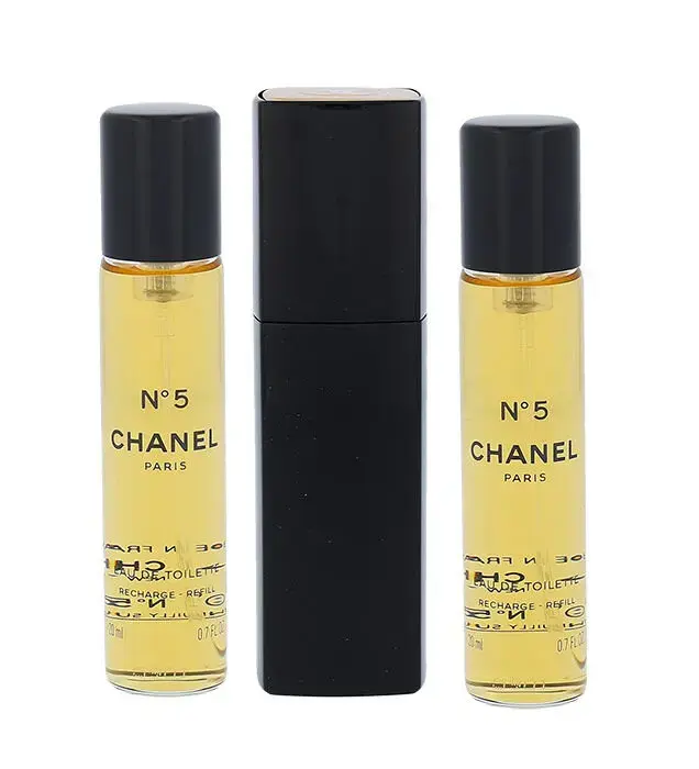 Chanel No.5 3x 20 ml Twist and Spray Eau de Toilette 20 ml