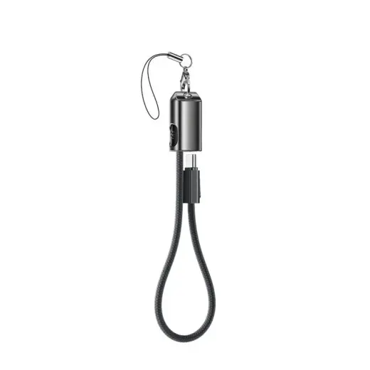 YESIDO CABLE CA177 FAST CHARGE 60W TYPE-C/TYPE-C 20CM 3A BLACK