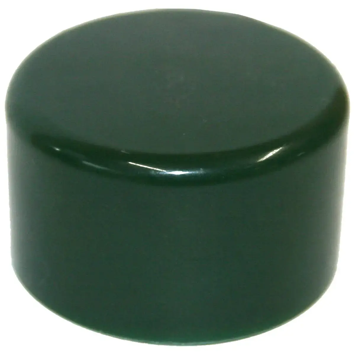 Fence post cap Dia:48mm round, green