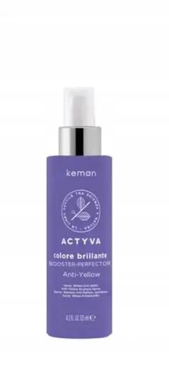 Kemon Actyva Neutralizing Hair Spray for Yellow Tones 50 Ml