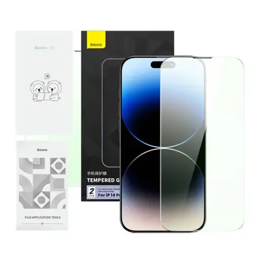 Baseus Crystal Series tempered glass with eye protection filter for iPhone 14 PRO