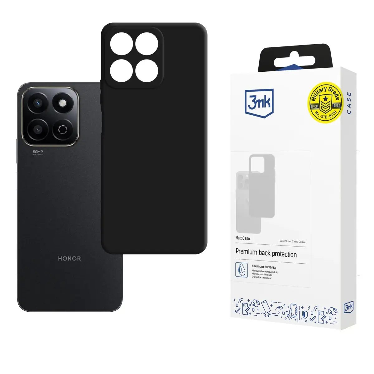 Honor 200 Smart - 3mk Matt Case