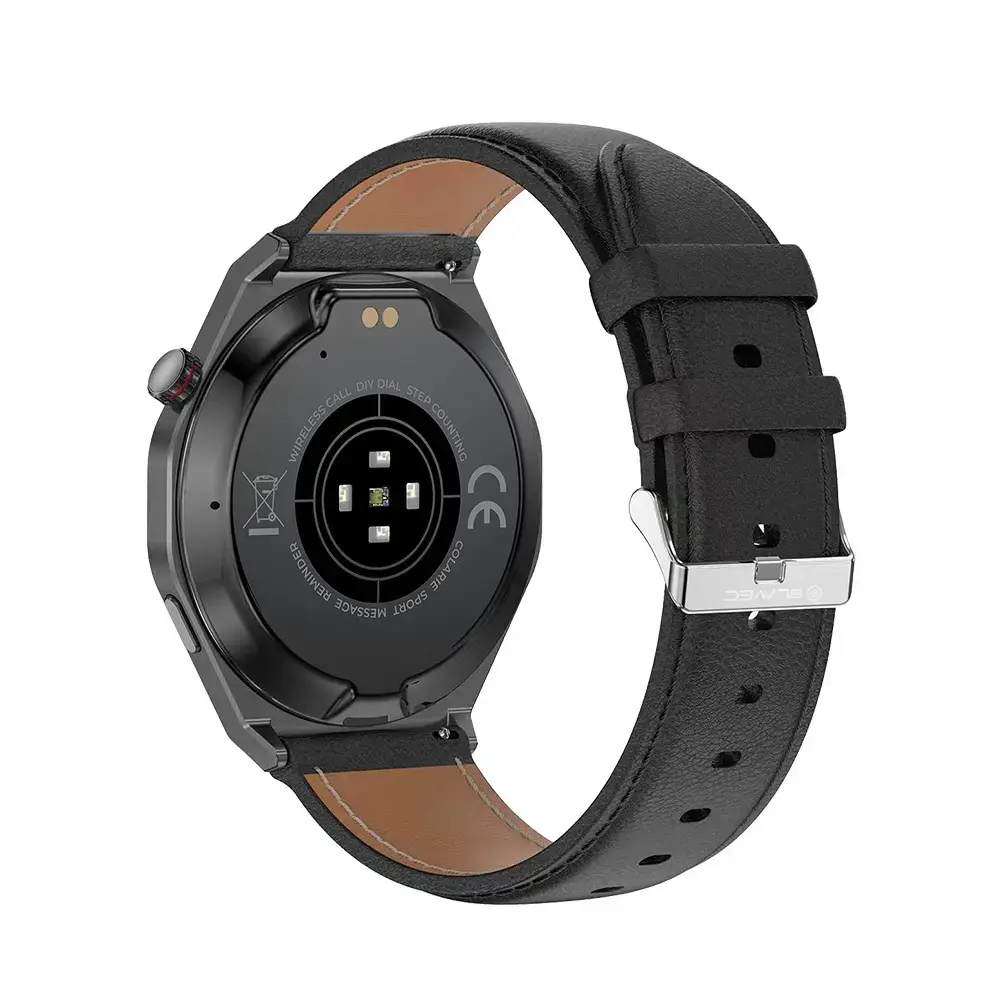 Blavec Smartwatch U-02 Kenzo HD AMOLED Voice Call (SWU0-B) czarny + 1 pasek