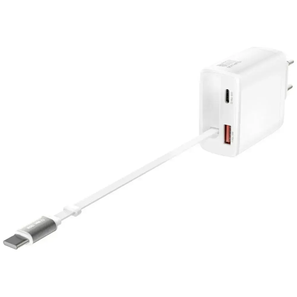 4smarts PDPlug Slim Jojo tīkla lādētājs | 65W | PD, GaN | USB-C | balts
