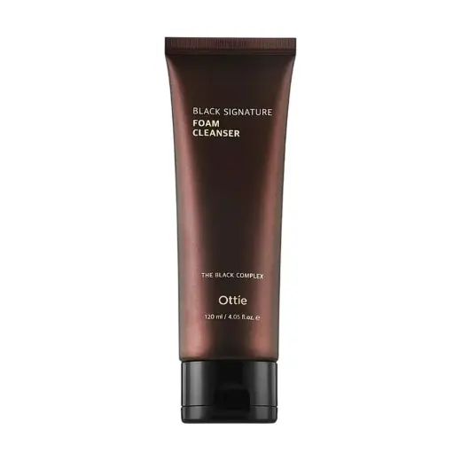 Ottie, Black Line, Cleansing & Nourishing, Cleansing Foam, 120 ml