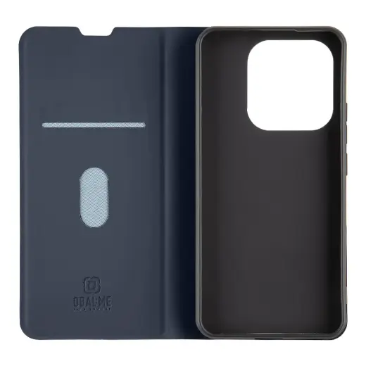 OBAL:ME SmoothTouch telefona maciņš priekš Redmi Note 14 Pro 4G tumši zils