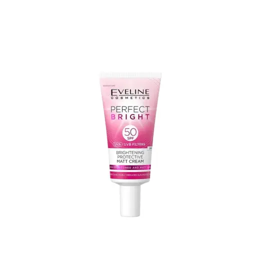 Eveline Cosmetics, Perfect Bright, Brightening, Day, Cream, For Face, SPF 50, 30 ml