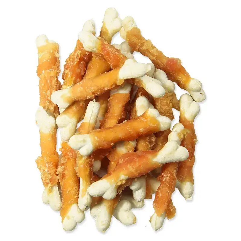 Gardums suņiem - Rasco Premium Snack bones coated with chicken meat 500 gr