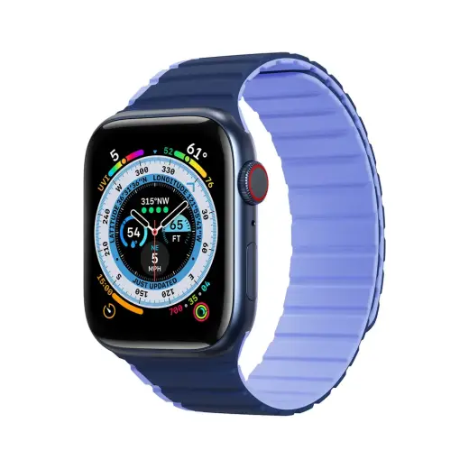 Dux Ducis LD Version ремешок для умных часов Apple Watch (38/40/41 mm) | силиконовый | синий