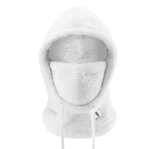 Qunature Arctic Velvet Ski Balaclava Size M - White