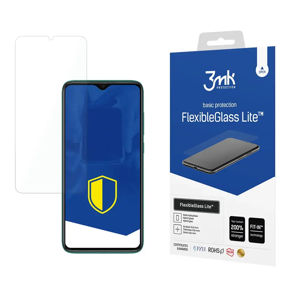 3MK FlexibleGlass Lite™ aizsargstikls telefonam Xiaomi Redmi Note 8 Pro