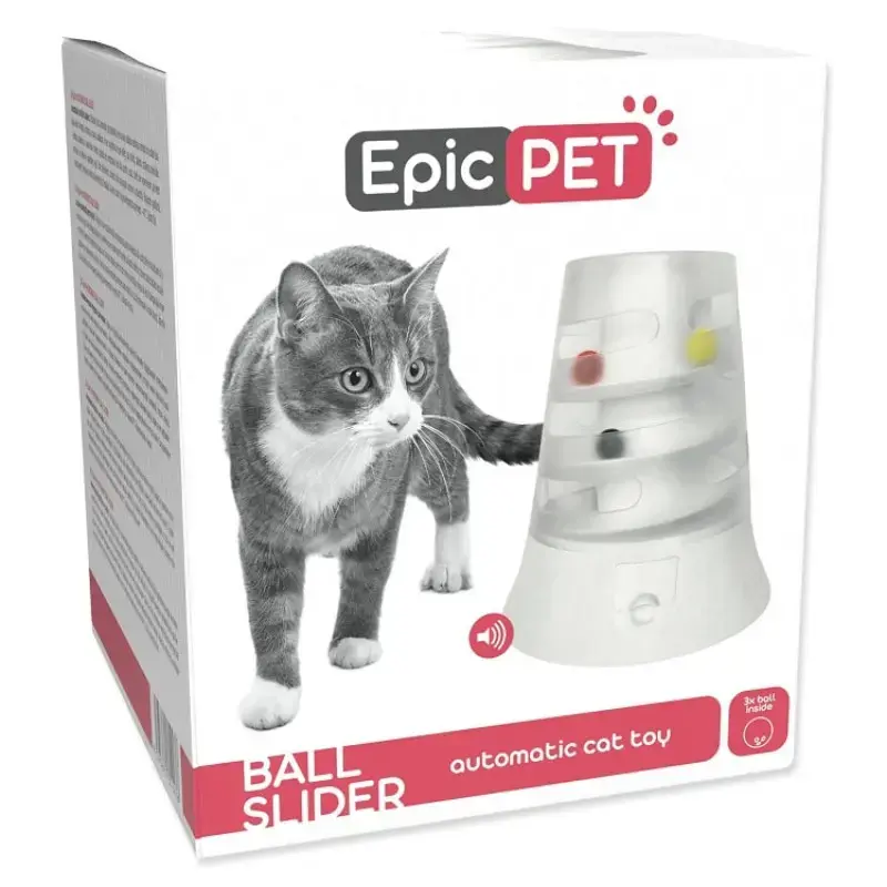Rotaļlieta kaķiem : Placek Cat Epic Pet Automatic ball slider 20cm.