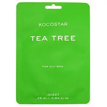 Kocostar Tea Tree Sheet Mask - Pleťová maska proti nedokonalostem 25ml