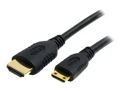 StarTech.com 0.5m High Speed HDMI Cable with Ethernet HDMI to HDMI Mini - HDMI with Ethernet cable - 50 cm