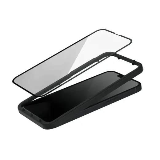 Fusion EDGE 5D aizsargstikls ar uzstādīšanas rāmi telefonam iPhone 12 Pro Max