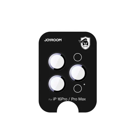 Joyroom JR-MFY0260 Glass Screen Protector for iPhone 16 Pro|16 Pro Max Lenses - Black