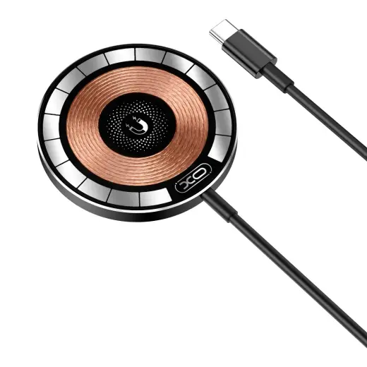 XO Clear wireless charger CX013 magnetic brown