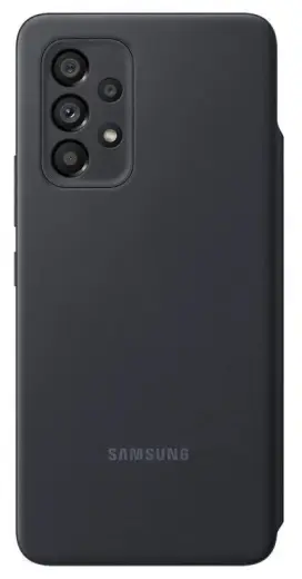 EF-EA536PBE Samsung S-View Case for Galaxy A53 5G Black