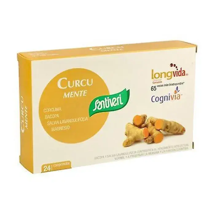 SANTIVERI Curcu Mente 24 Tablets (8412170039155)