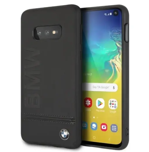 Etui hardcase BMW BMHCS10LLLSB S10e G970 czarny|black