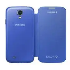 Samsung oriģinālais telefona maciņš Samsung Galaxy S4 zilā krāsā