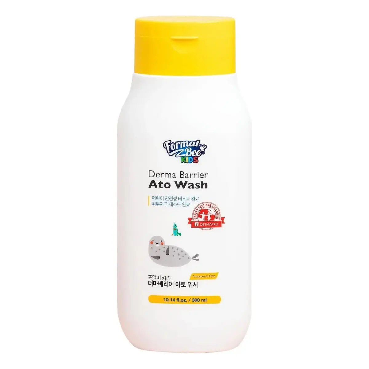 Formal Bee, Derma Barrier Ato Wash, Gentle Cleansing, Shower Gel, Dry, Atopic-Prone, 300 ml