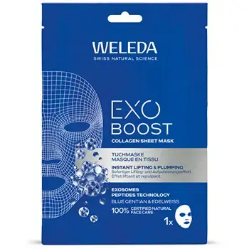 Weleda Blue Gentian and Edelweiss Mask - collagen face mask 20ml