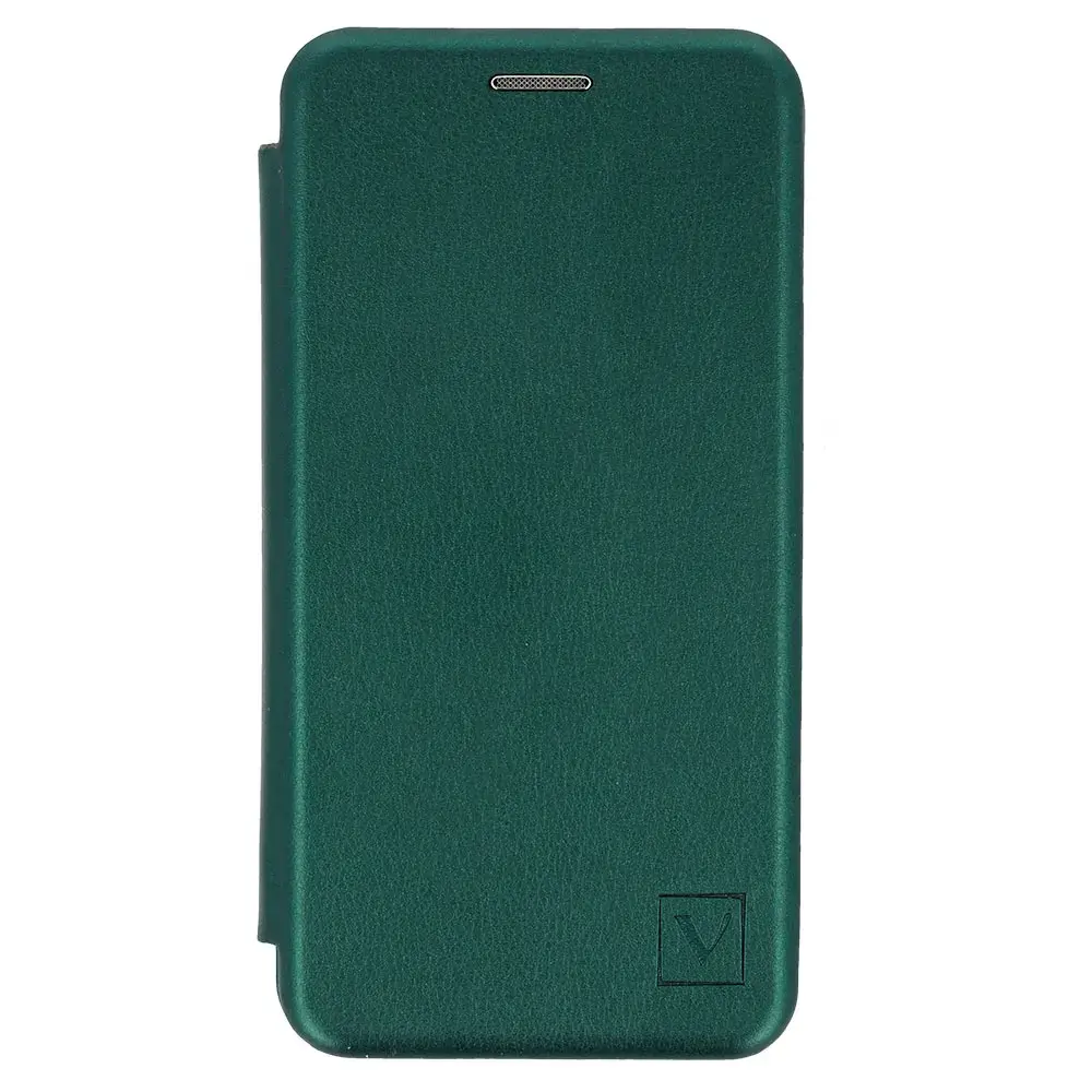 Vennus Elegance grāmatveida maciņš telefonam iPhone 12 mini zaļš