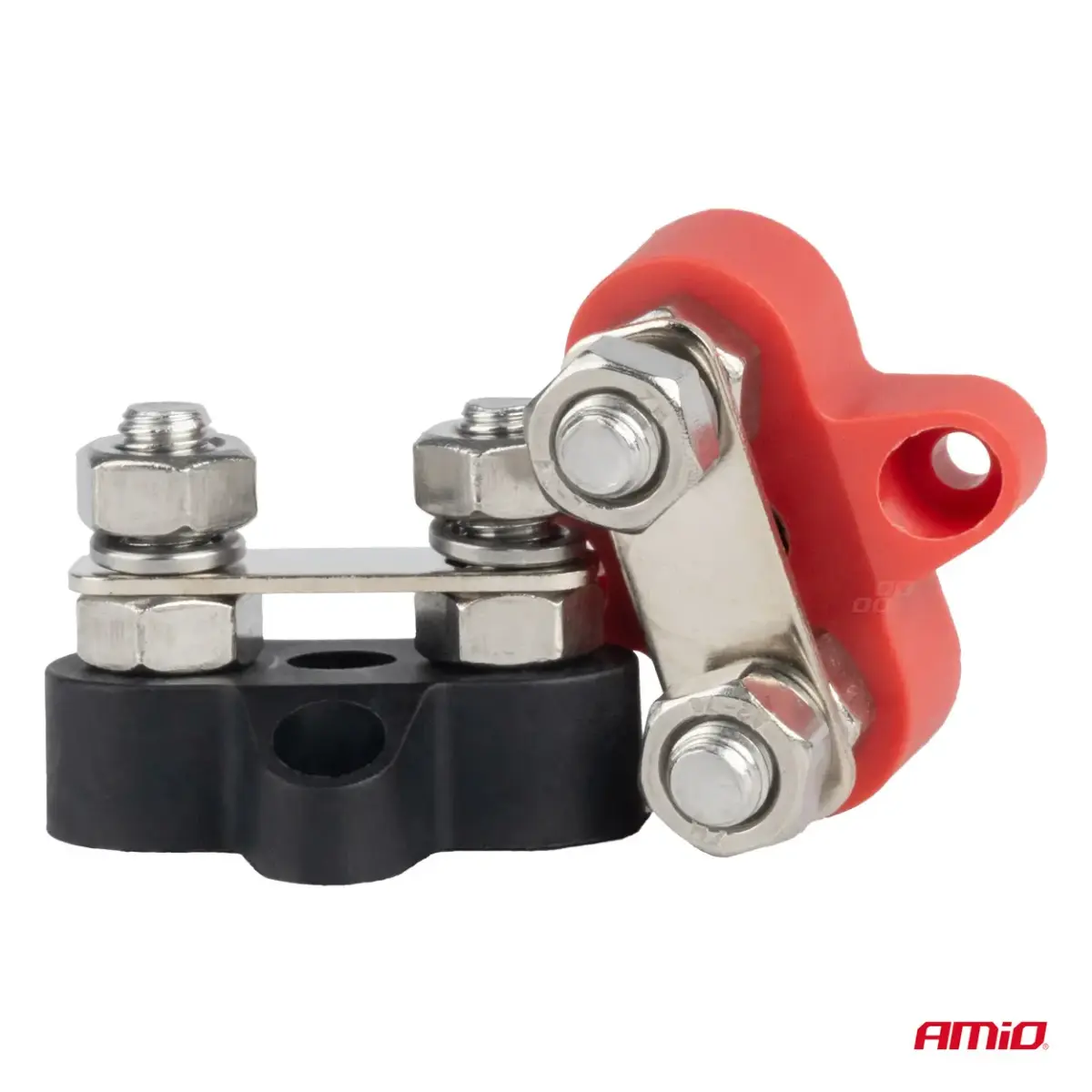 Bus bar battery connector distribution block double set max 48V M8 AMIO-03806