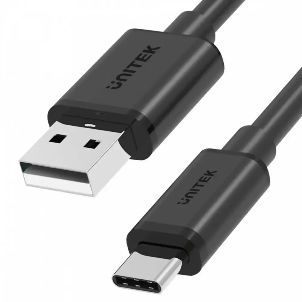 Cable USB-C - USB-A 2.0; 1.5m; M|M; C14067BK