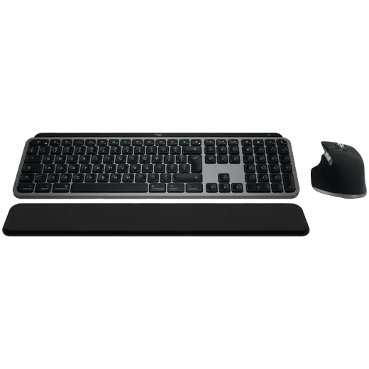 LOGITECH MX Keys S Combo for Mac - SPACE GREY - US INT'L - BT - EMEA28-935