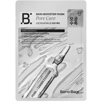 BANOBAGI Pore Care Skin Booster Mask - pore-tightening face mask 25.0g