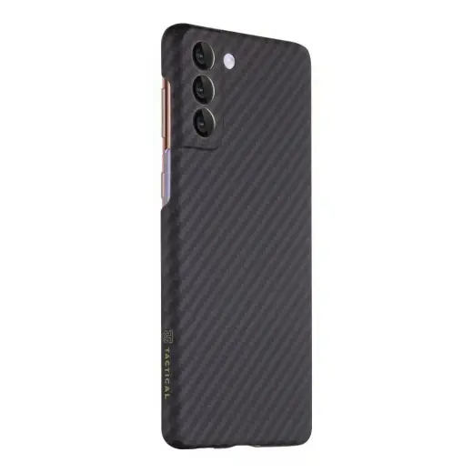Tactical Aramid чехол с поддержкой MagSafe для телефона Samsung Galaxy S21+ чёрный