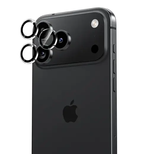 Benks Tempered glass Glass Warrior Lens Protector on camera for Iphone 17 Pro|17 Pro Max (lens 3 pieces) transparent