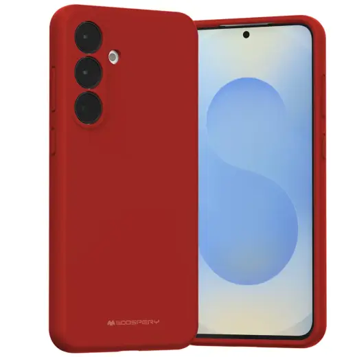 Mercury silikoonist telefoni ümbris Samsung Galaxy S25 FE (S731) punane
