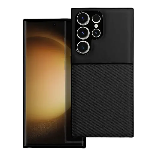 NOBLE maciņš telefonam Samsung Galaxy S23 Ultra melns