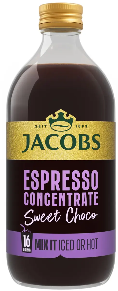 Flavored concentrated coffee drink JACOBS ESPRESSO CHOCOLATE 485ml