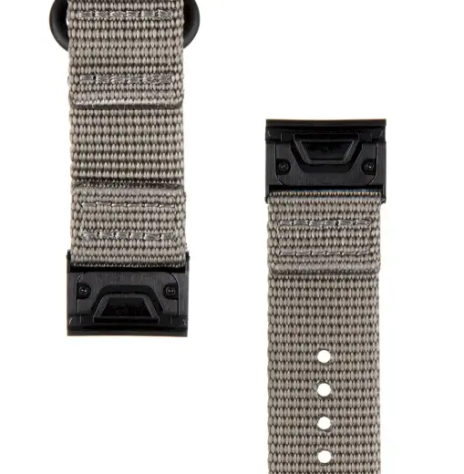 Tactical 673 Nylon Band for Garmin Fenix 5|6 QuickFit 22mm Grey