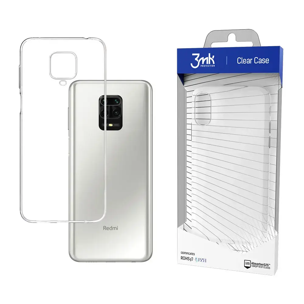 Xiaomi Redmi Note 9s|9 Pro|9 Pro Max - 3mk Clear Case