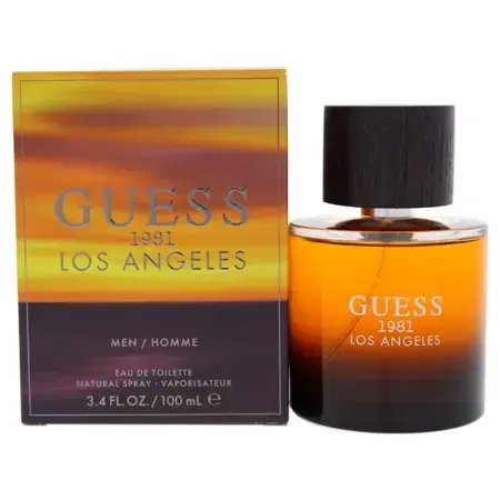 Guess 1981 Los Angeles for Men Eau De Toilette Spray 3.4 Oz