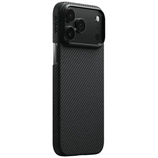 Case PITAKA Ultra-Slim MagSafe for iPhone 17 Pro Max black grey