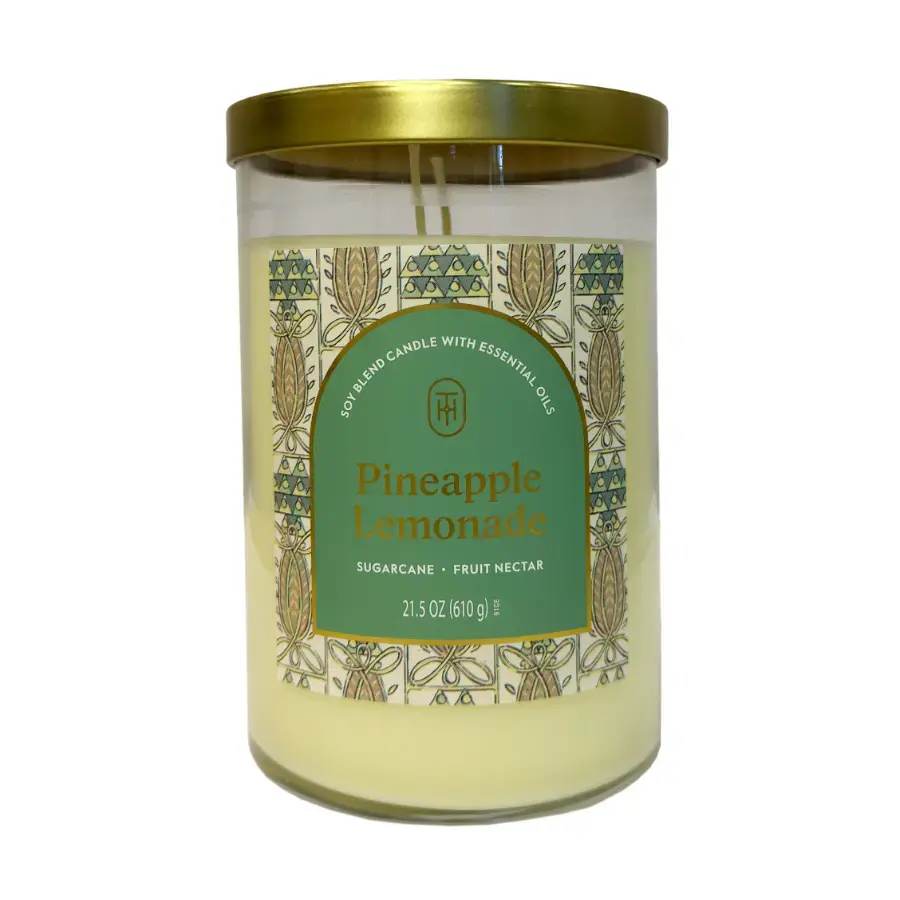 Aromātiskā svece Pineapple Lemonade 610gr, +/- 70h