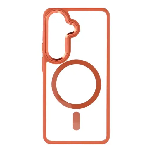 ROAR MAG BUMPER phone case with MagSafe support for Samsung Galaxy S26 (S942) orange