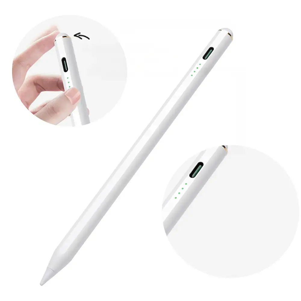 Joyroom JR-X9S stylus active pen with 2 replaceable tips - white