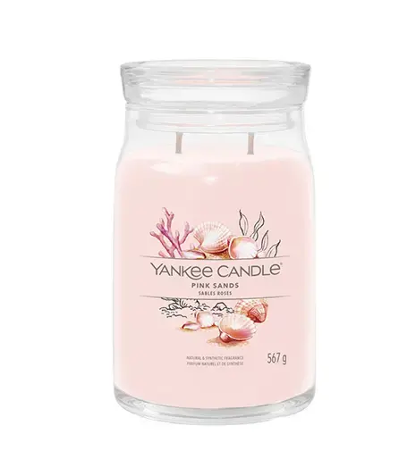 Yankee Candle Pink Sands signature candle 567 g