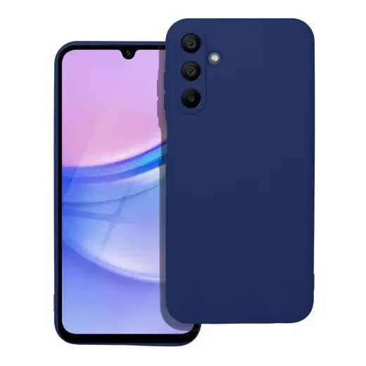 Soft telefono dėklas Samsung Galaxy A15 5G | A15 4G mėlynas